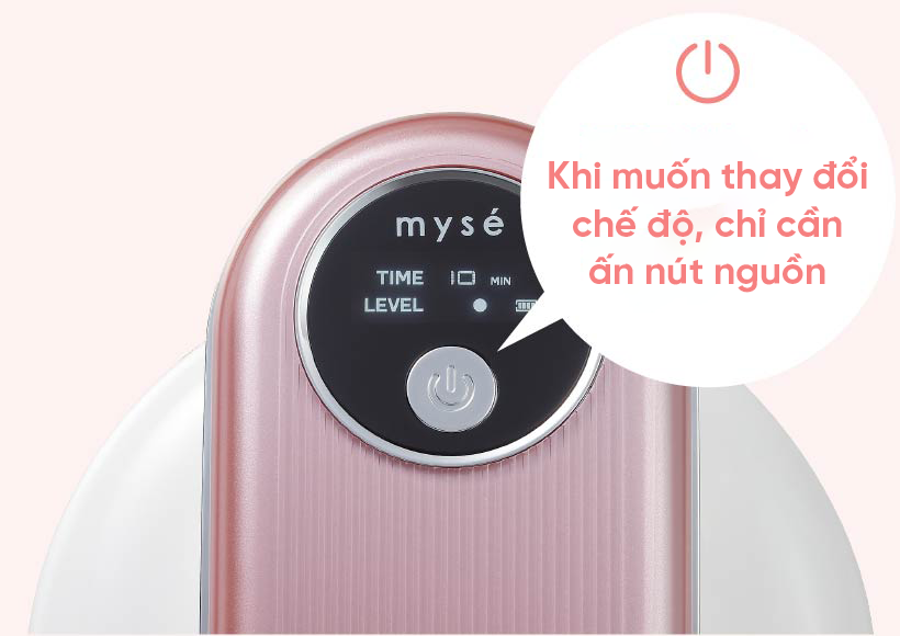 Chuyển đổi chế độ chỉ bằng cách nhấn nút nguồn