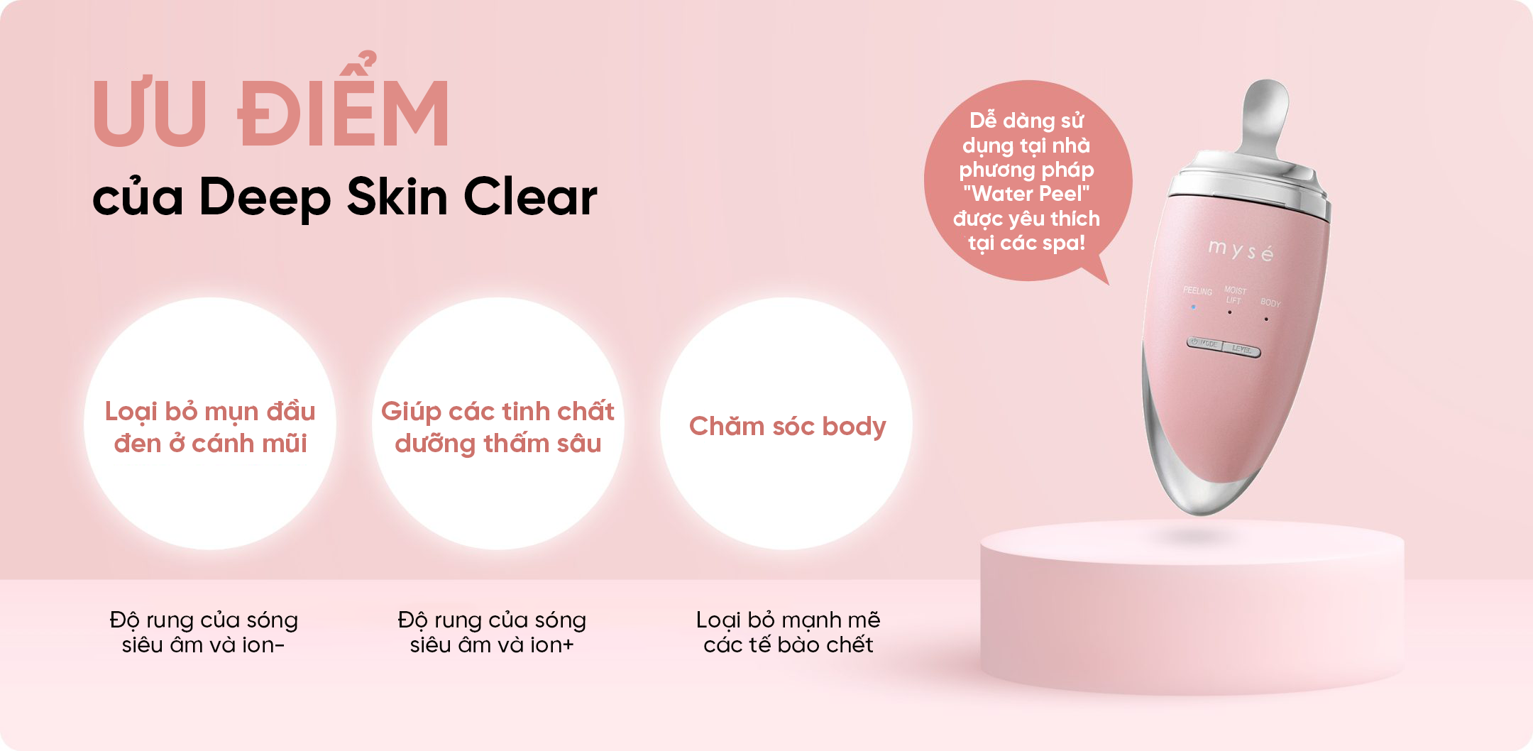 Đặc điểm của Deep Skin Clear